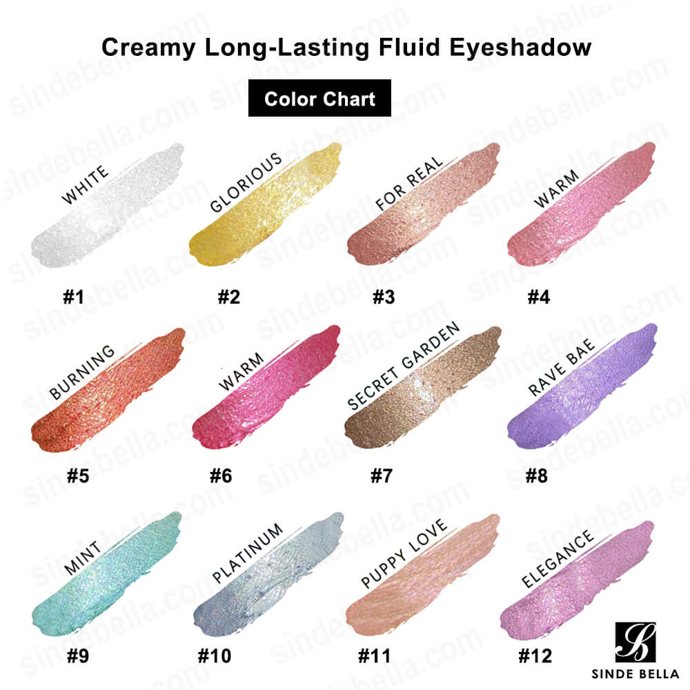 Custom Creamy Long-Lasting Fluid Eyeshadow