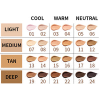 24 Shades Medium to Full Coverage Air Foundation Cushion