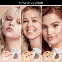 3 Shades Light to Medium Makeup BB Foundation Cushion