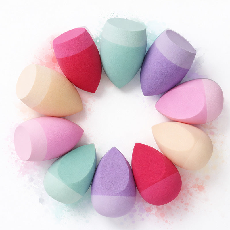 Custom Silicone-Infused Makeup Sponge | Ultra-Hygienic & Saves Product