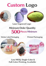 Custom Gradient Color Makeup Sponges |  Precision Design