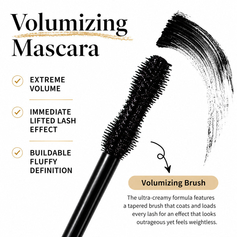 6 in één 4D Silk Fiber Big Eye Lash Mascara