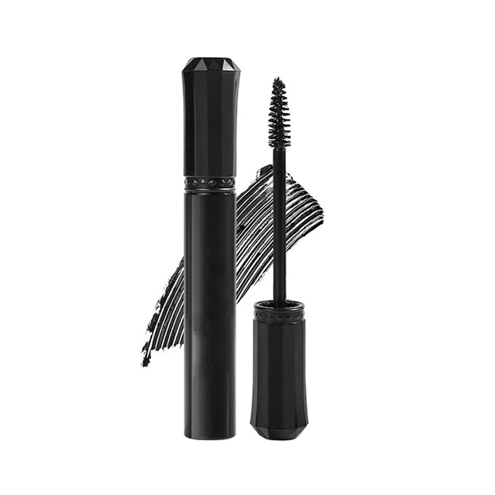 Schwarze, langanhaltende Seidenfaser-Volumen-aufbauende Mascara Mascara