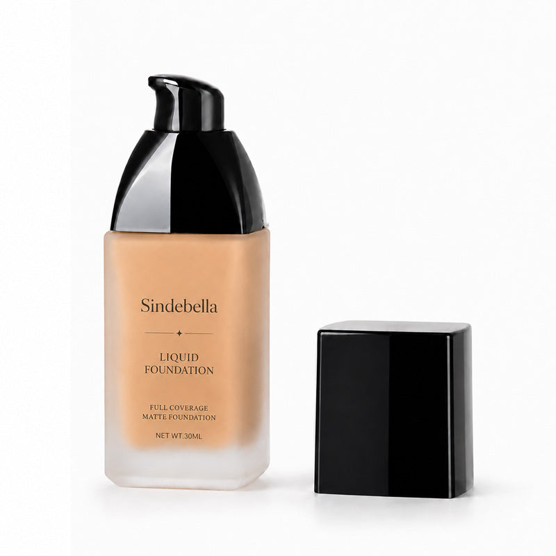 SPF 30 كريم أساس سائل غير لامع مقاوم للماء خال من الزيت