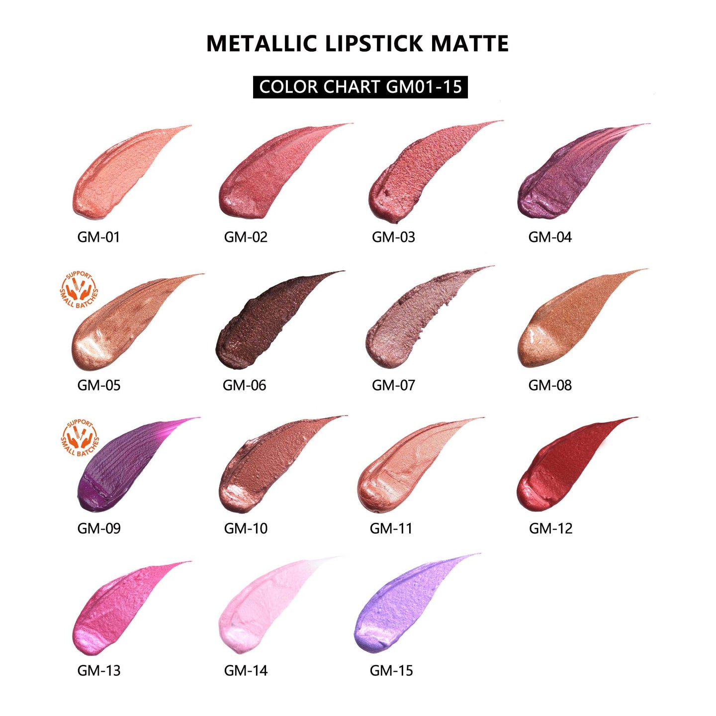 Metallic Lipstick Matte-Be Your Queen - SindeBella Beauty Store
