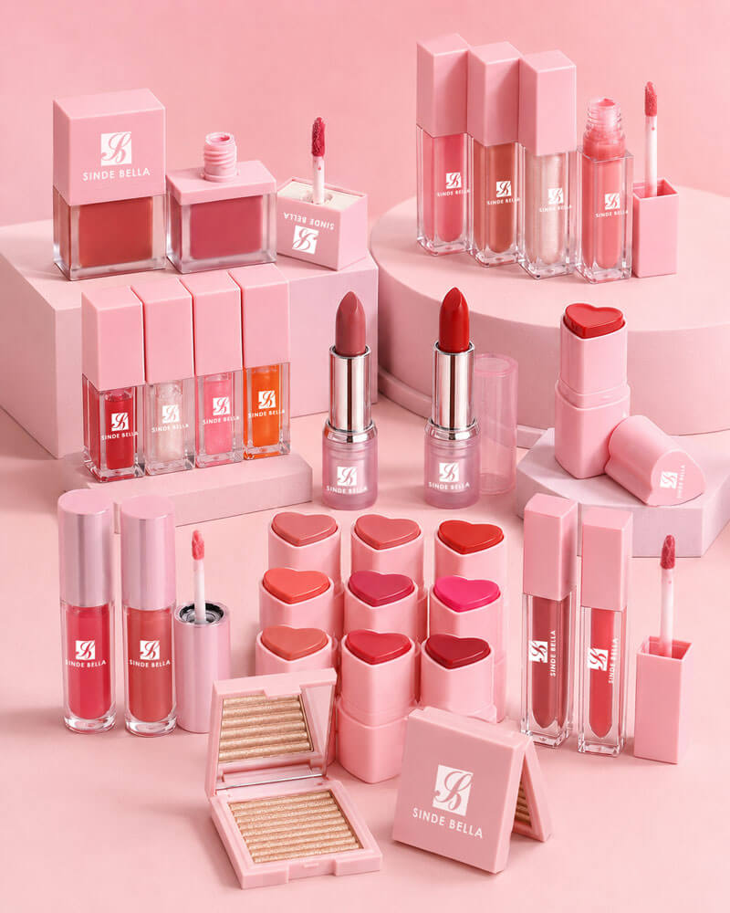 Cutie Pink Private Label Makeup Collection