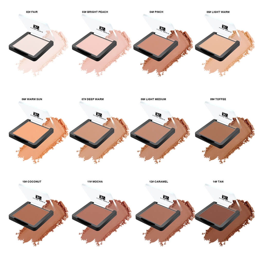 Talc- Free Mattifying Foundation Pressed Powder Sampler Kit