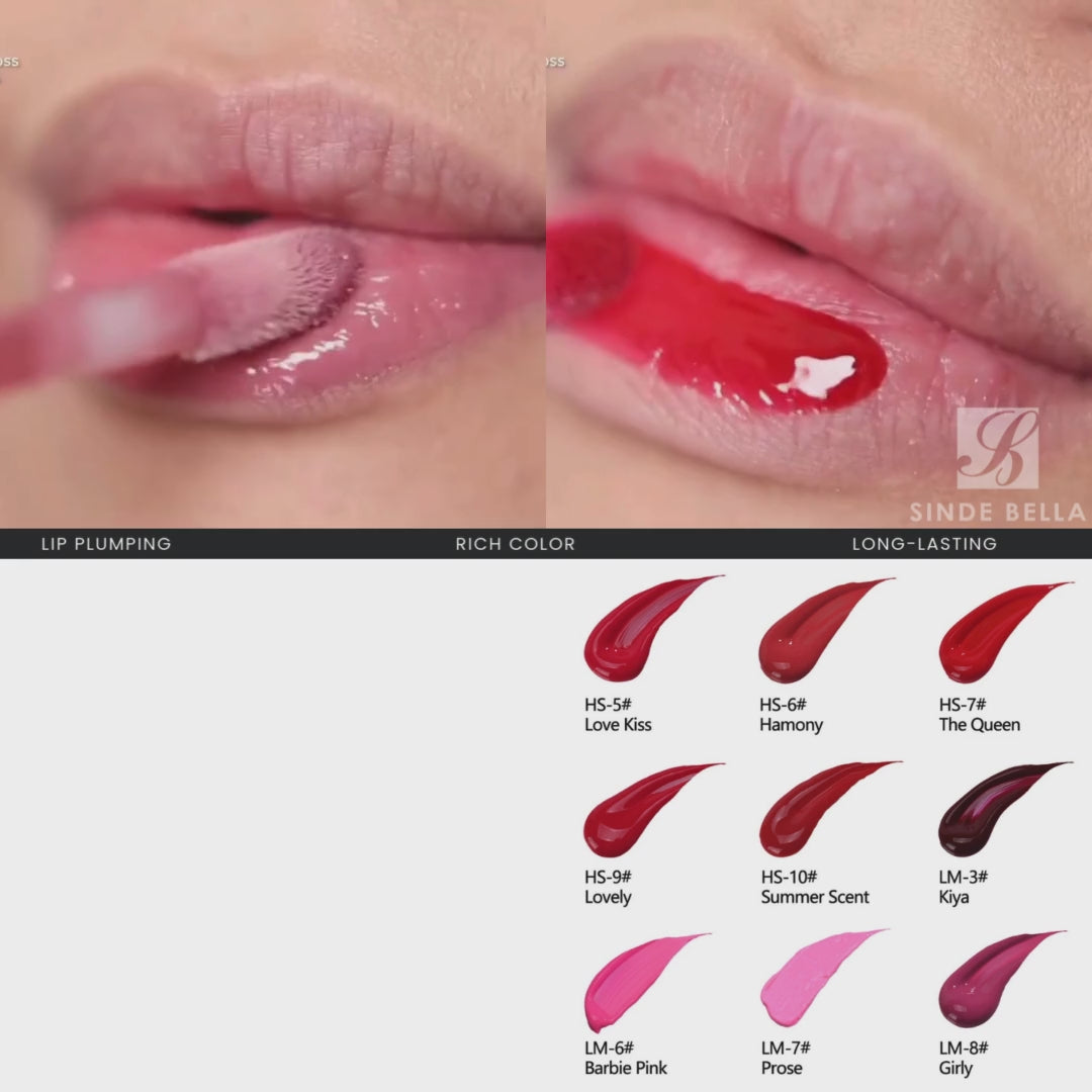 Gloss repulpant pour les lèvres