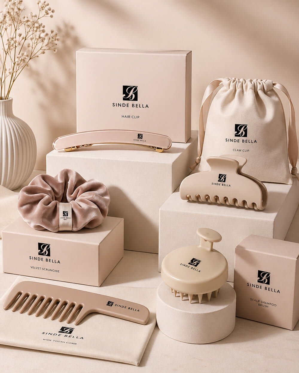 Custom Hair Beauty Accessories for Makeup Brands