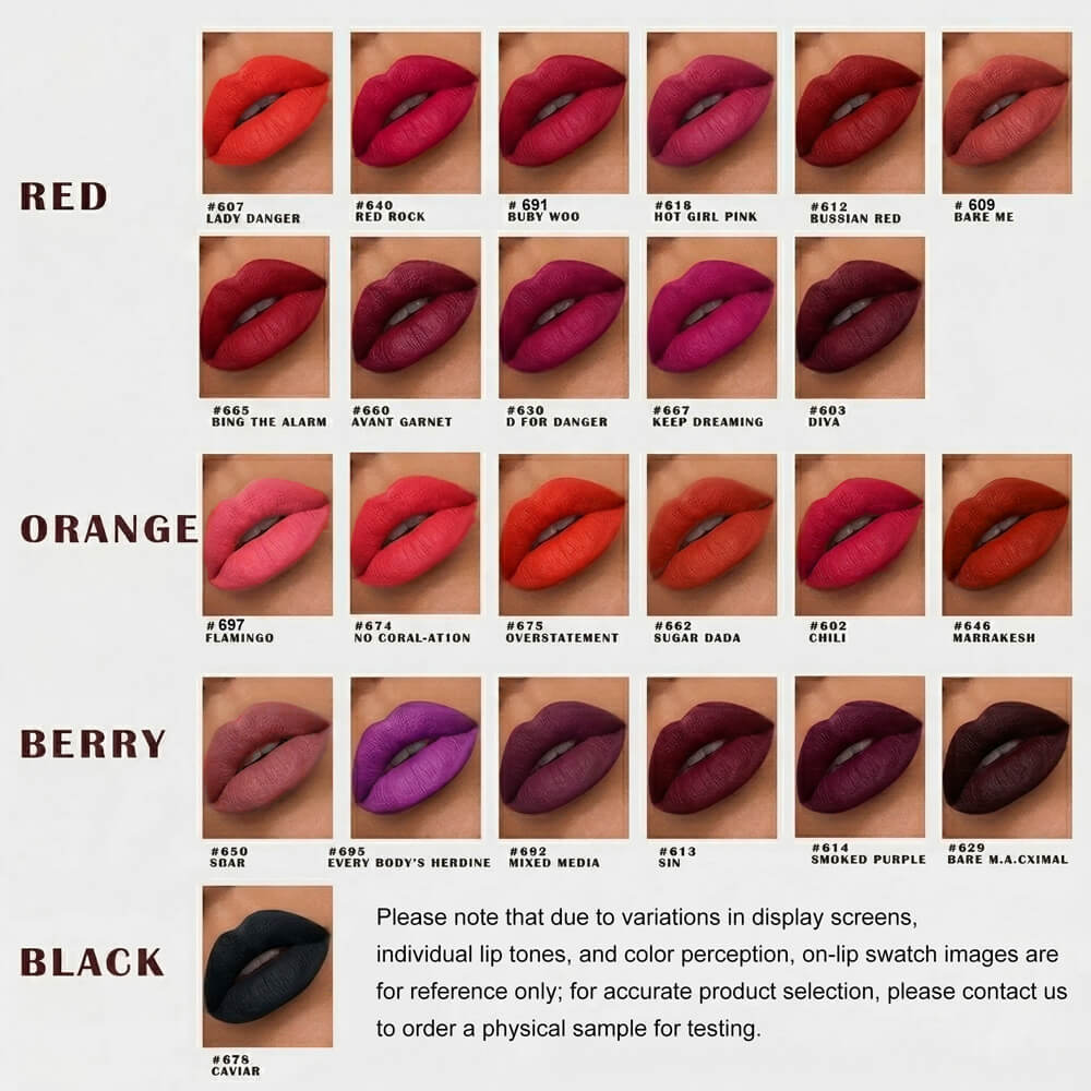 50 Shades Silky Matte Finish | 10HR Comfortable Wear