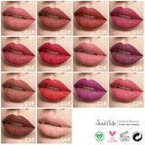 14 Farben Samt Satin Matte Feuchtigkeit spendende Lippenstift