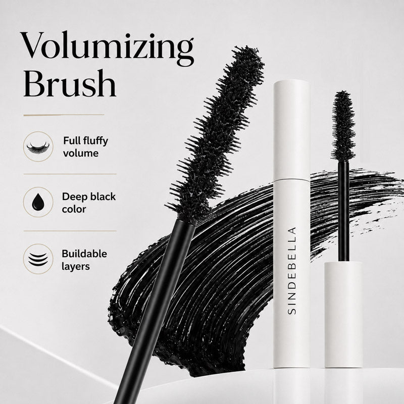 6 in één 4D Silk Fiber Big Eye Lash Mascara