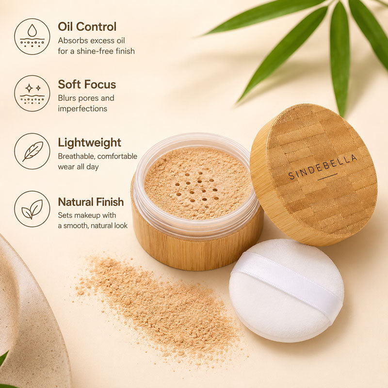 Polvo Suelto Mineral Hipoalergénico Sin Talco | Fórmula registrada por la FDA