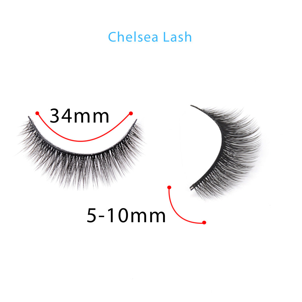 Chelsea Lashes -10 pairs - SindeBella Beauty Store