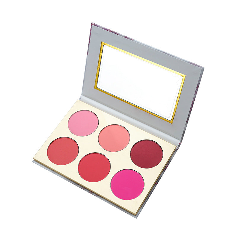 Paleta de rubores grande Mineral Matte de 6 colores