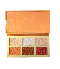 Powder Highlighter Blush Palette | Face illuminator makeup palette - SindeBella Beauty Store