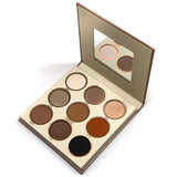 9 Colors High Quality Earth Tone Eyeshadow Palette