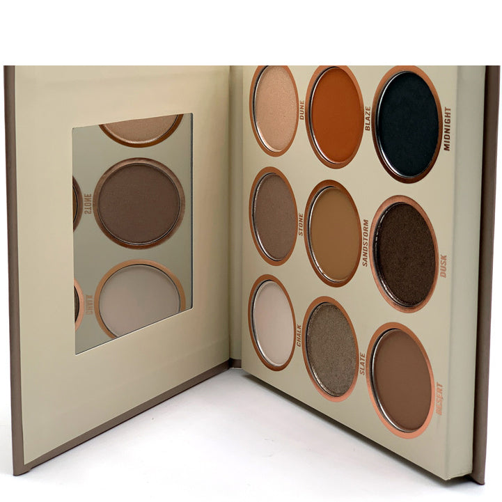 9 Colors High Quality Earth Tone Eyeshadow Palette
