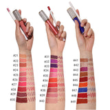 Matte liquid Lipstick and Lip Liner Pencil Makeup Set