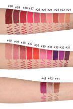 43 Farben Matter flüssiger Lippenstift und Lipliner-Kit