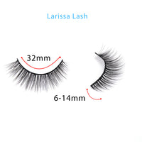 Larissa Lashes -10 pairs - SindeBella Beauty Store