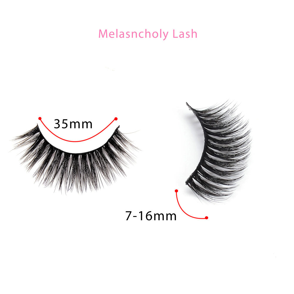 Melancholy Lashes -10 pairs - SindeBella Beauty Store
