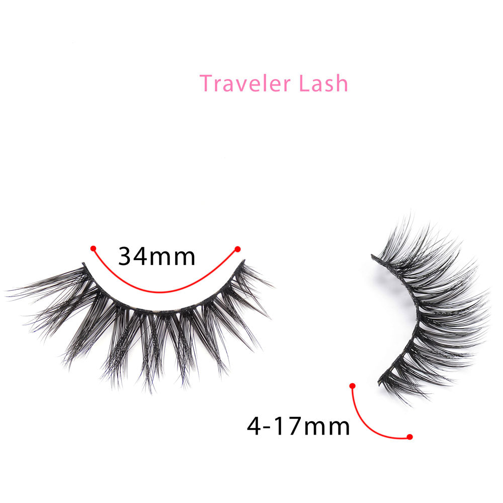 Traveler Lash -10 pairs - SindeBella Beauty Store
