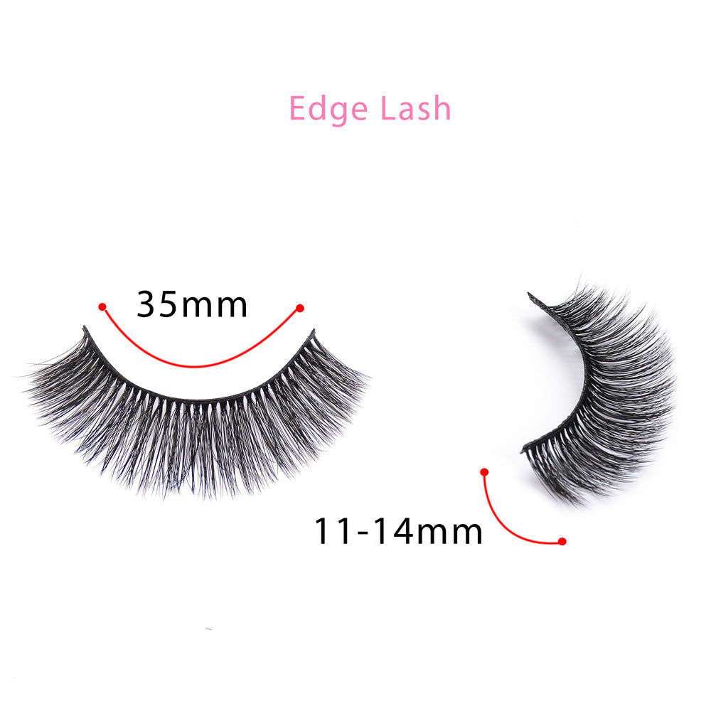 Edge Lashes -10 pairs - SindeBella Beauty Store