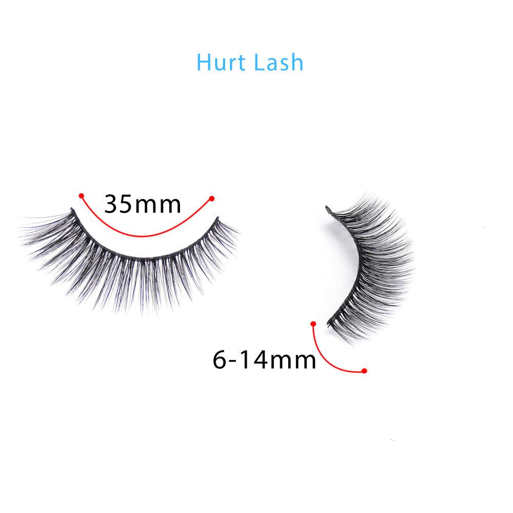 Hurt  Lashes -10 pairs - SindeBella Beauty Store