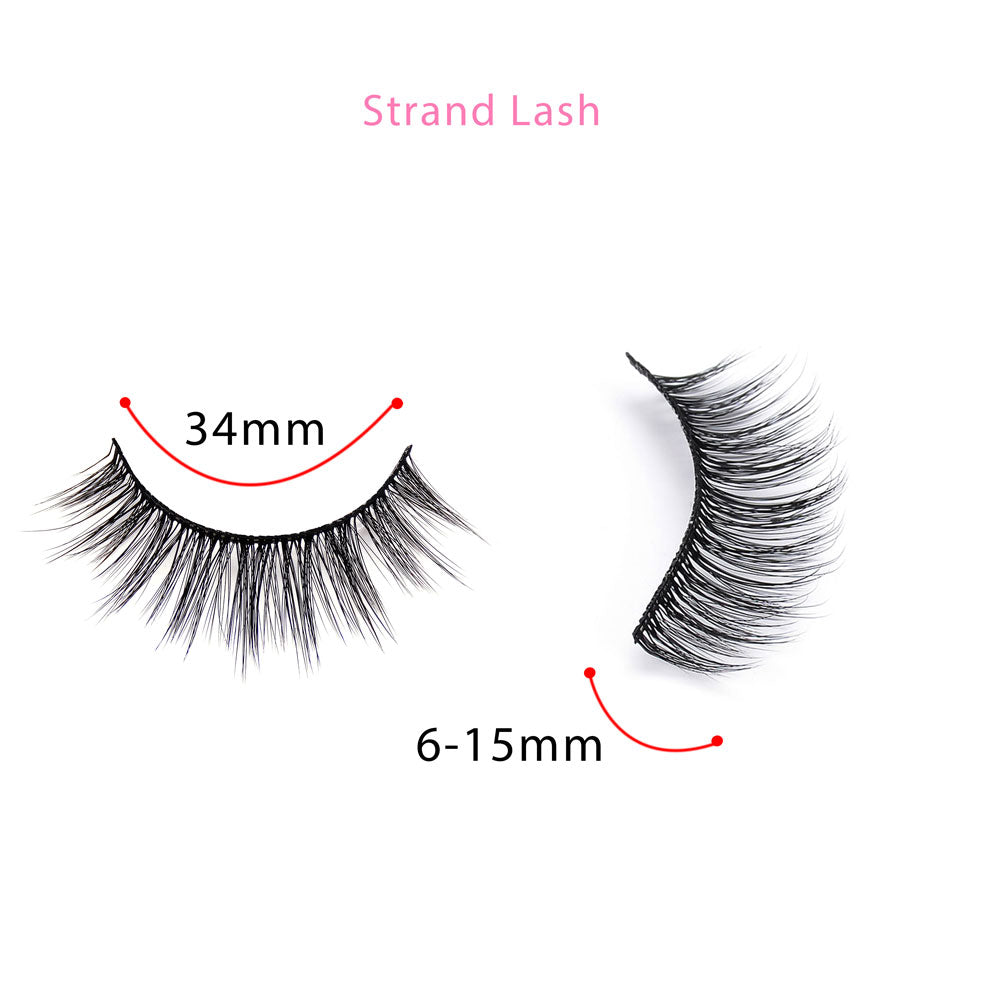 Strand Lash -10 pairs - SindeBella Beauty Store