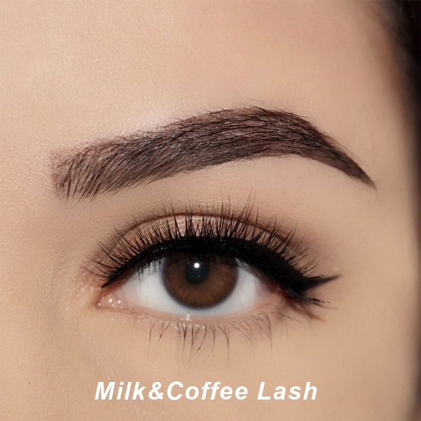Milk & Coffee Lashes-10pairs - SindeBella Beauty Store