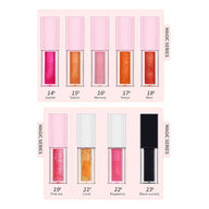 Kit de muestra de aceite para rellenar labios Shimmer: 3 tonos, 5 tonos, 9 tonos