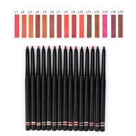 Feuchtigkeitsspendendes, samtiges, mattes Lipliner-Sampler-Kit