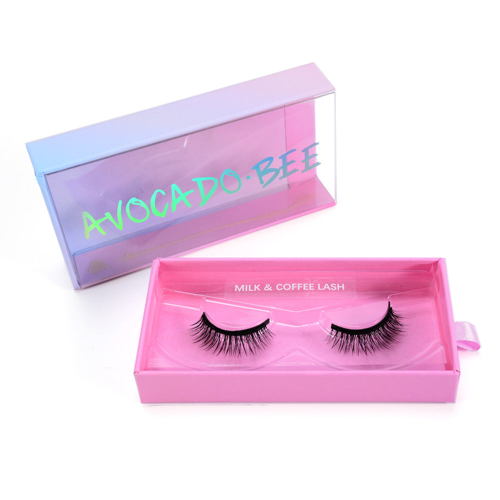 10 Mags Milk & Coffee Magnetic Lashes | Feather Weight - SindeBella Beauty Store
