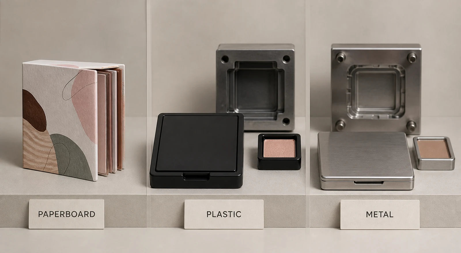 Comparison of paperboard, plastic and metal face palette packaging routes