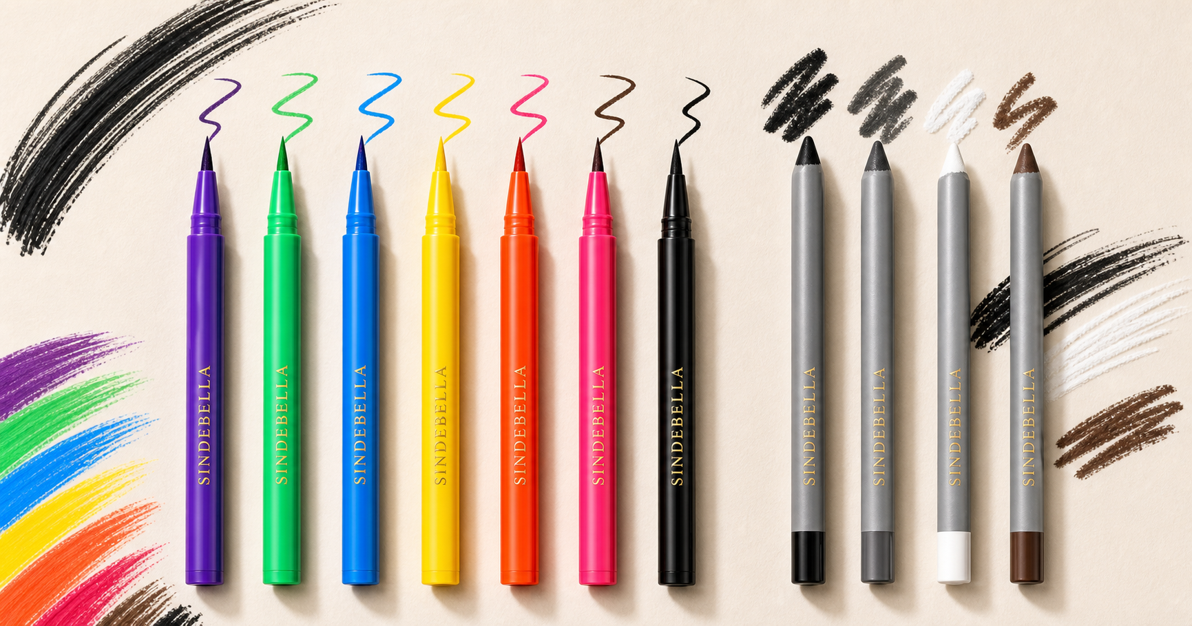 Private label eyeliner packaging